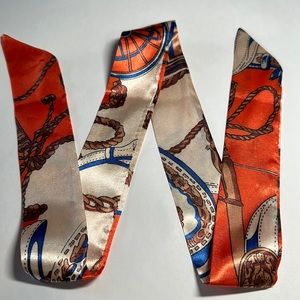 Two Thin Scarves / Hair Bands / Scarves
 - #798